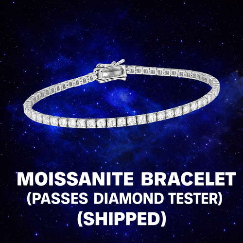 NEW!! MOISSANITE BRACELET *PASSES DIAMOND TESTER*